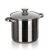 GARNEK STALOWY 20cm Z POKRYWĄ BANQUET LIVING 5,6L